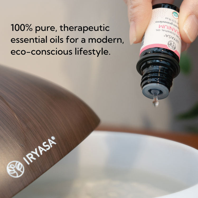 Essential Oil dropped into an Ultrasonic Diffuser