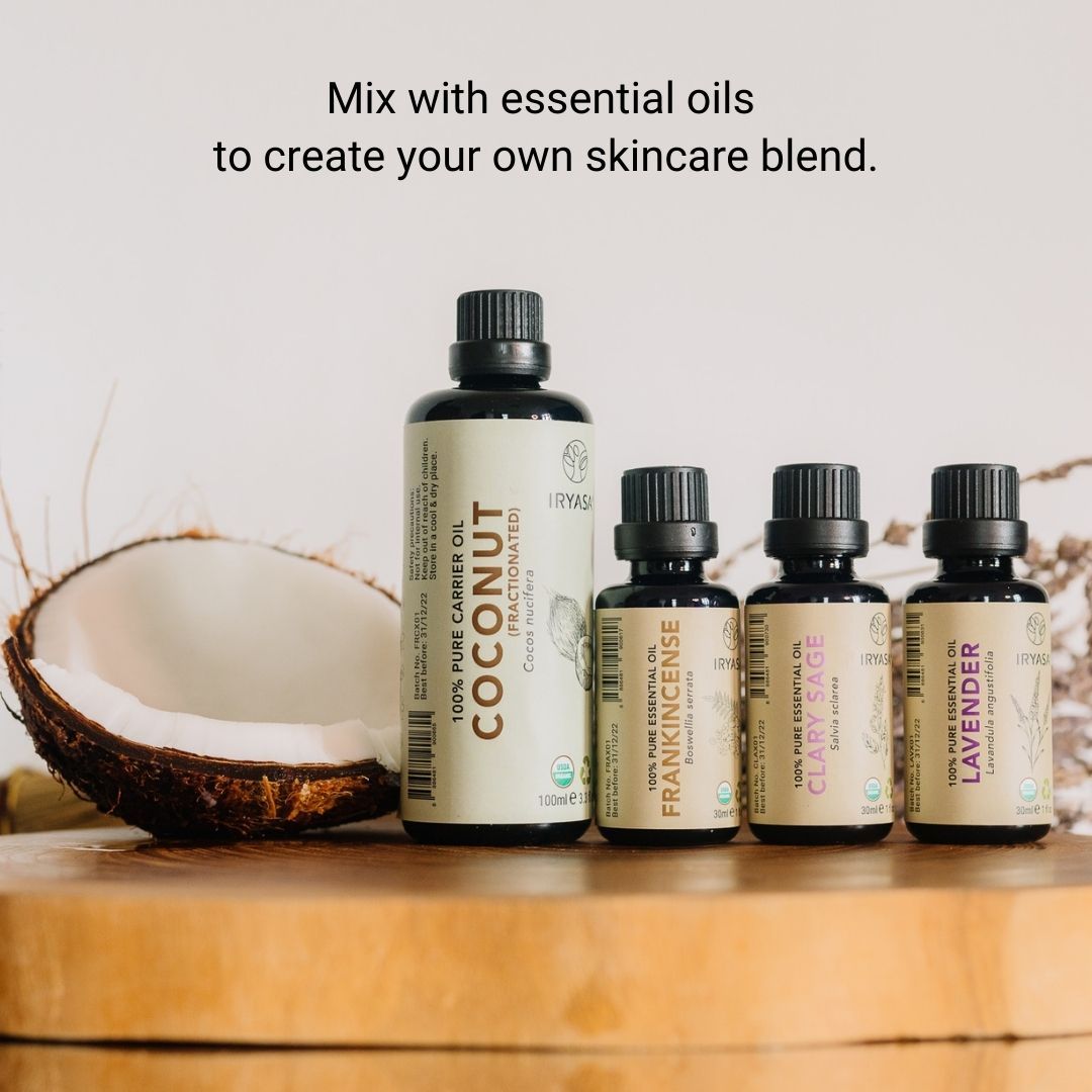 Organic FCO Coconut Carrier Oil for blending essential oils