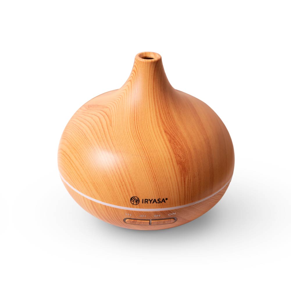 Iryasa Essential Oils Aromatherapy Diffuser - Classic - Light Wood Grain