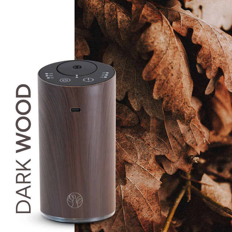 Iryasa Portable Nebulizer Diffuser Dark Wood