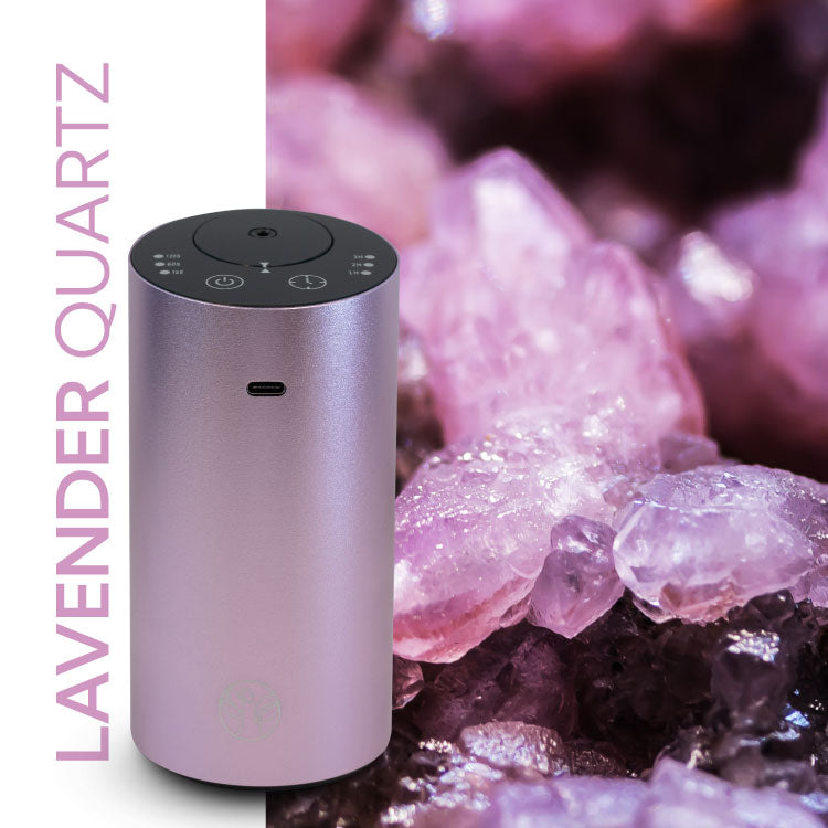 Iryasa Portable Nebulizer Diffuser Lavender Quartz