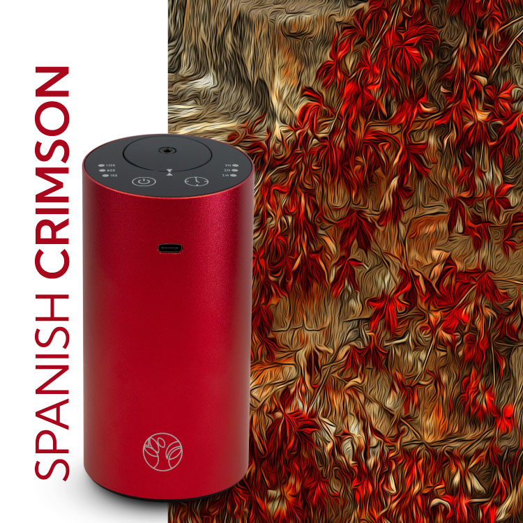 Iryasa Portable Nebulizer Diffuser Spanish Crimson
