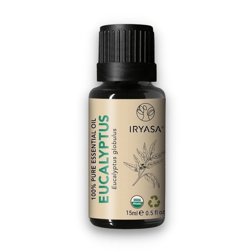 Therapeutic, USDA Organic Certified Eucalyptus Essential Oil from Iryasa
