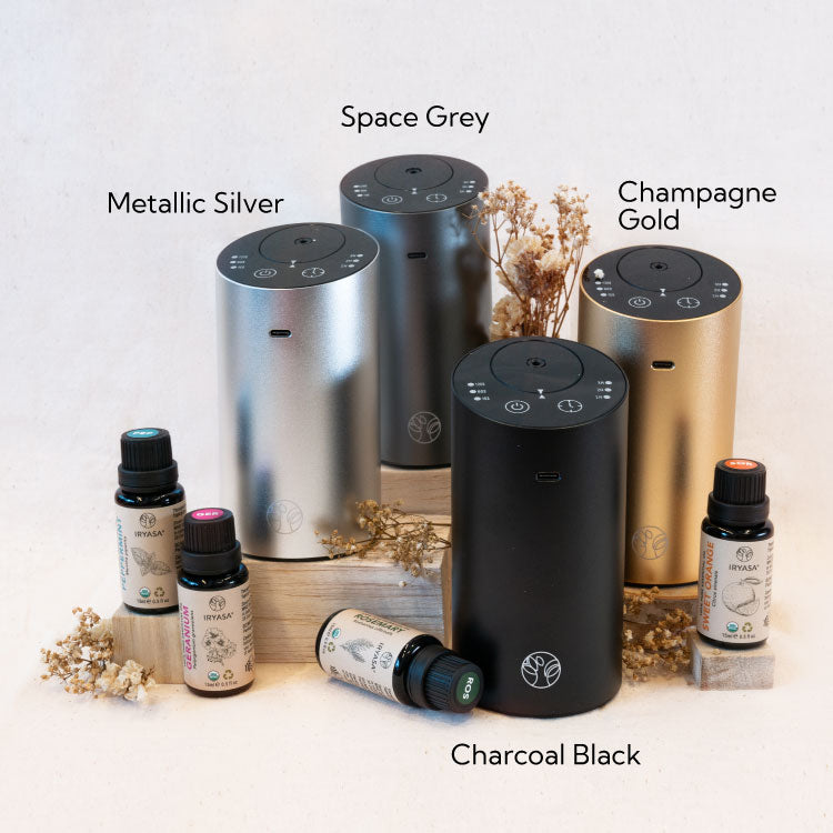 Iryasa Portable Nebulizing Diffuser Collection