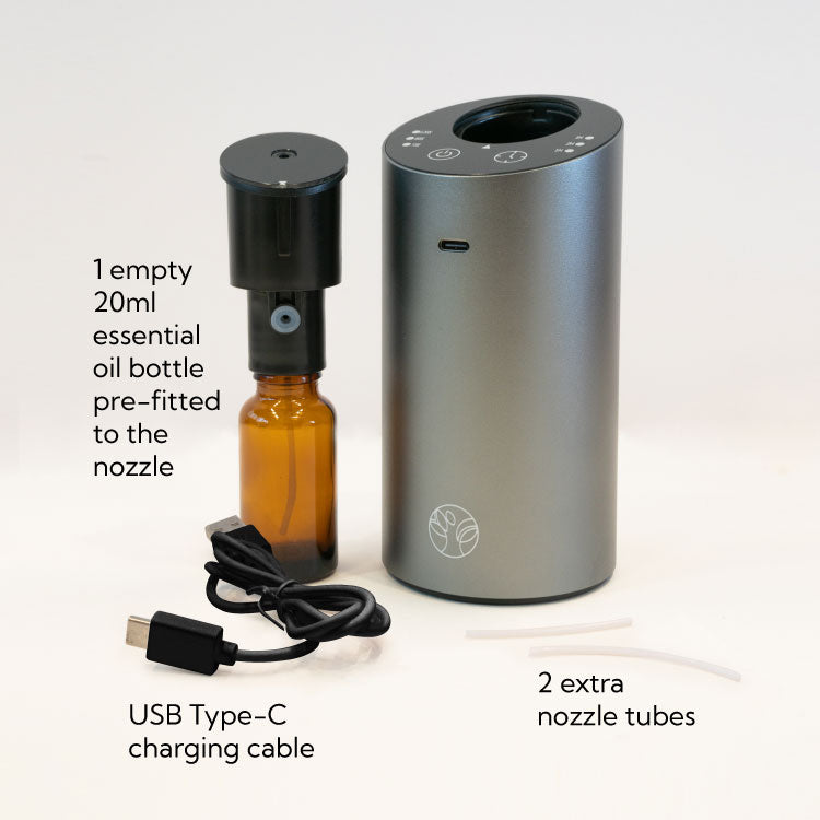 Iryasa Portable Nebulizer Diffuser - What&#39;s in the box