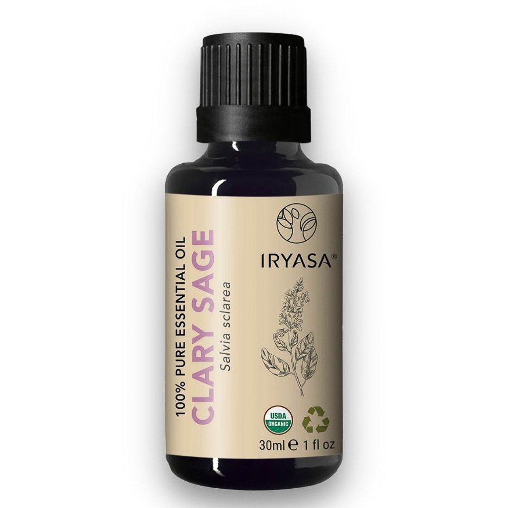 Iryasa Organic Clary Sage Essential Oil 30ml