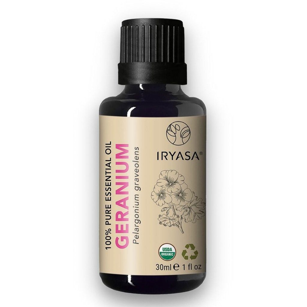 Iryasa Organic Geranium Essential Oil 30ml