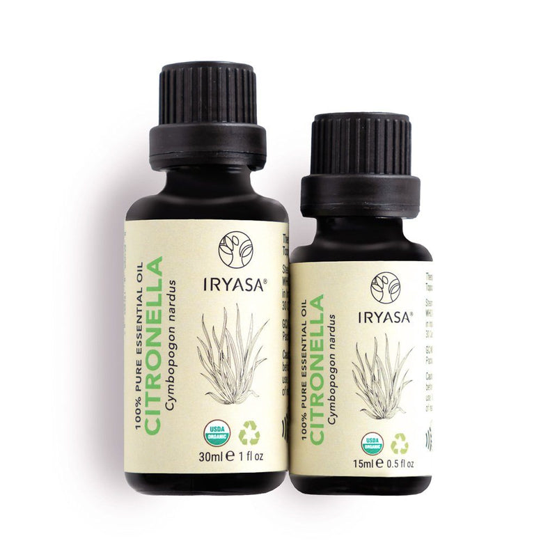 Citronella Essential Oil to repel insects and mosquitoes