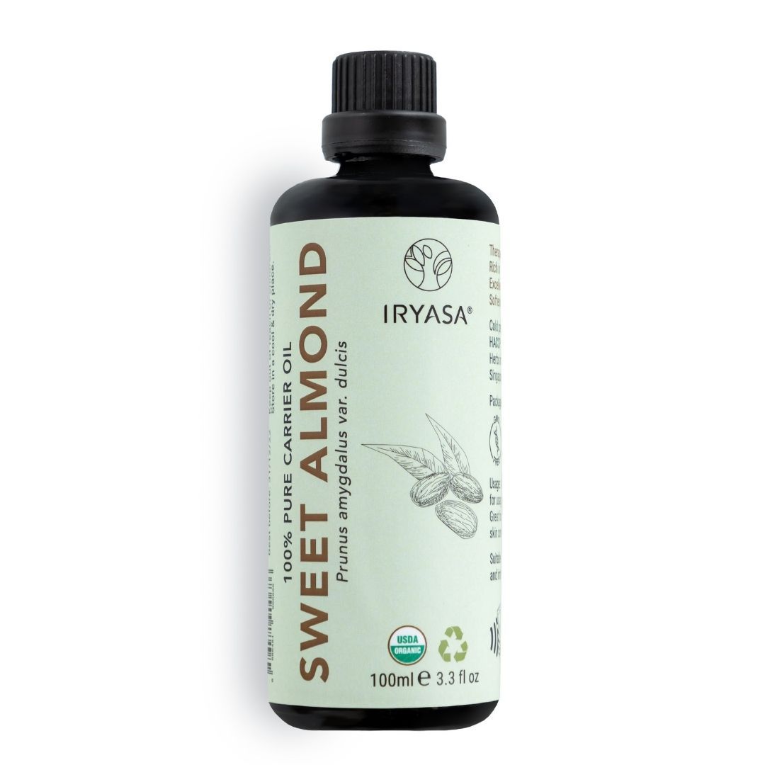 Iryasa Organic Sweet Almond Oil 100ml