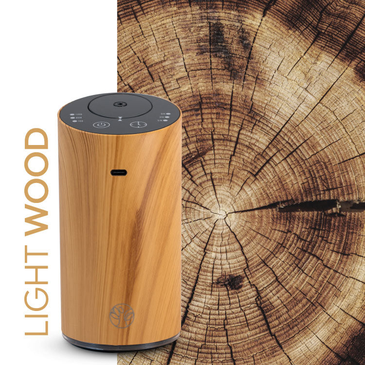 Iryasa Portable Nebulizer Diffuser Light Wood