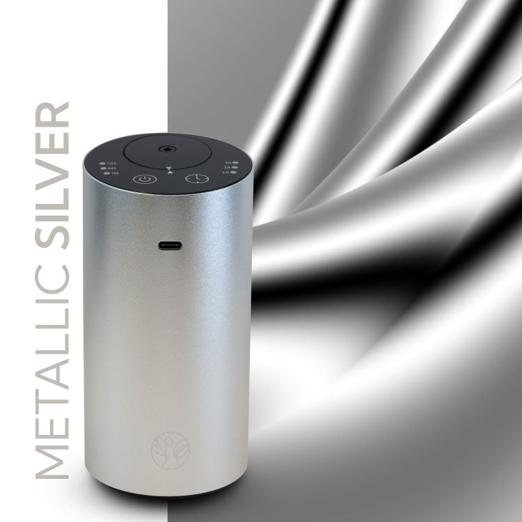 Iryasa Portable Nebulizer Diffuser Metallic Silver