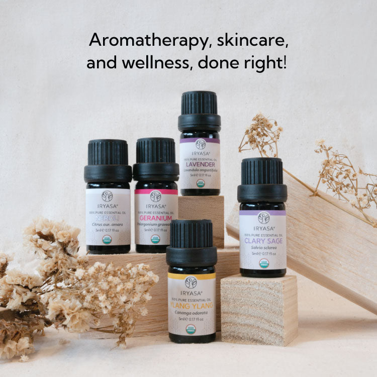 Floral Essential Oils Collection from Iryasa
