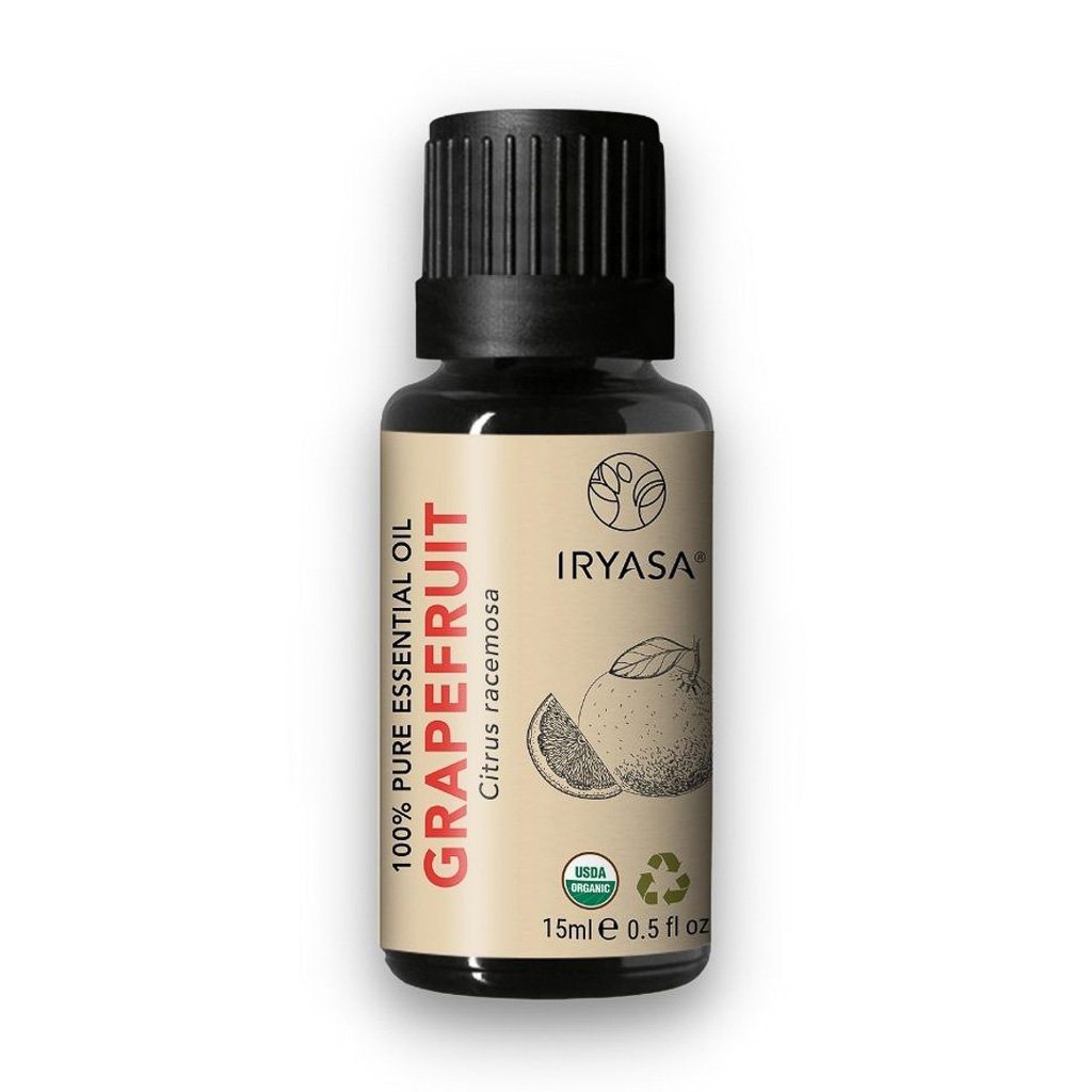 Therapeutic, USDA Organic Certified Grapefruit Essential Oil from Iryasa