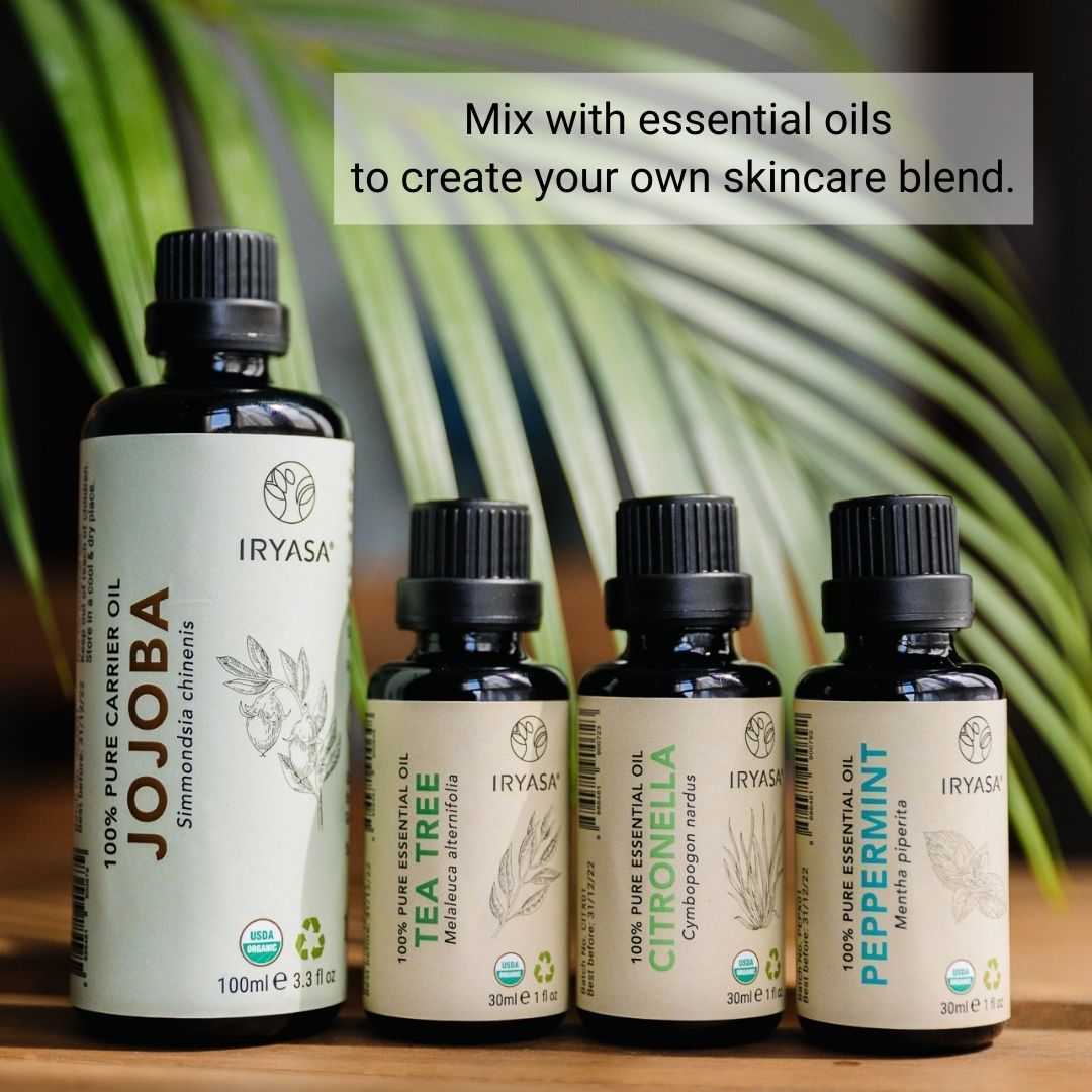 Organic Jojoba Carrier Oil for blending essential oils
