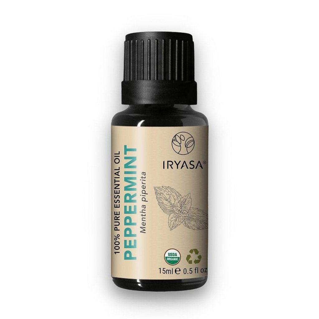 Therapeutic, USDA Organic Certified Peppermint Essential Oil from Iryasa